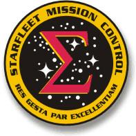 Logo Starfleet Mission Control visto in ENT:First Flight (2153)