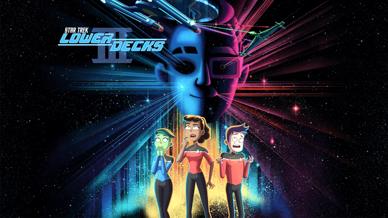 Poster promozionale della terza stagione di Star Trek: Lower DecksP37