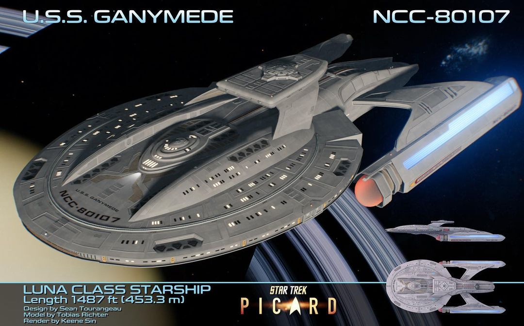 Scheda profilo della USS Ganymede NCC-80107P37