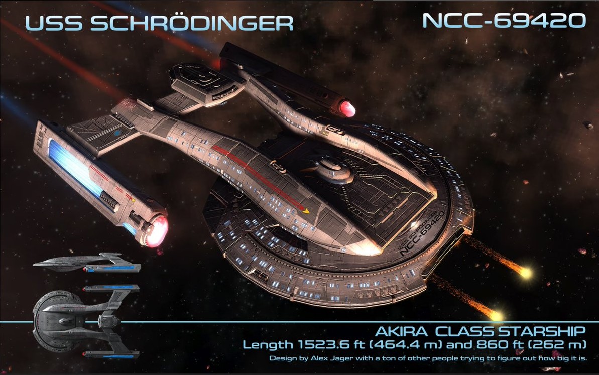 Scheda profilo della USS Schrödinger NCC-69420P37
