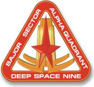 Logo di Deep Space Nine tratto del technical manual di Deep Space Nine (artwork by Sat'Rain)