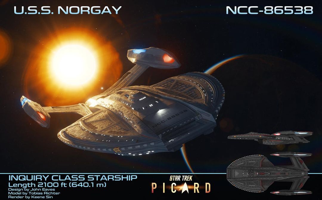 Scheda profilo della USS Norgay NCC-86538P37