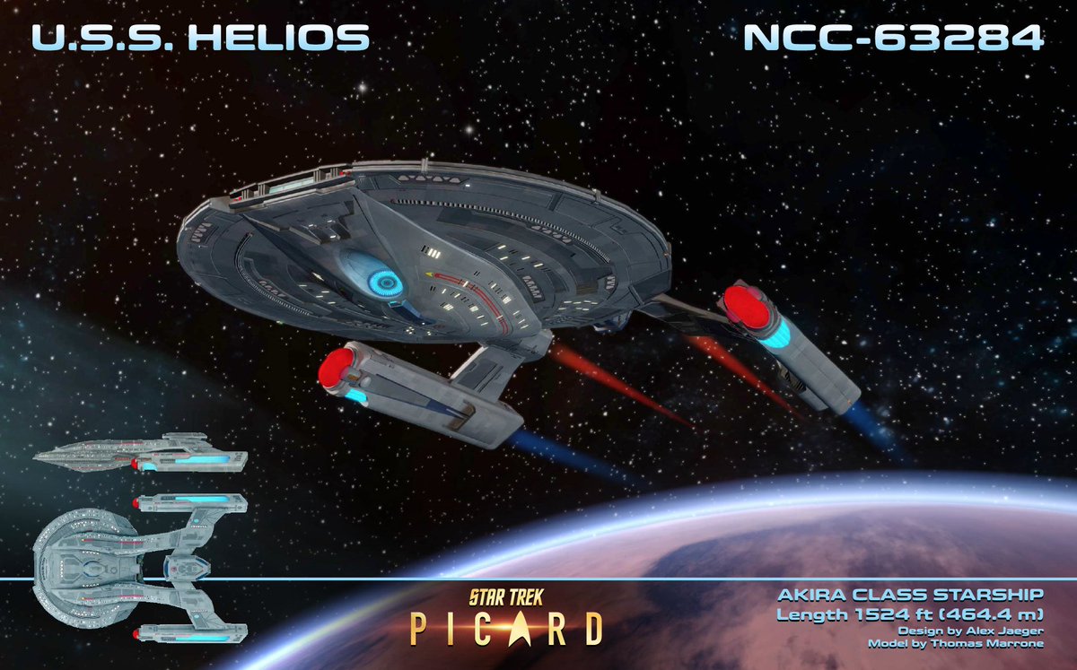 Scheda profilo della USS Helios NCC-63284P37