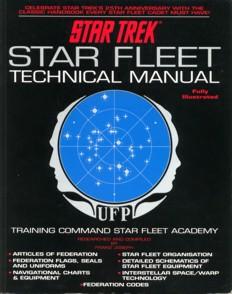 Star Trek Starfleet Technical Manual (edizione del 1991)