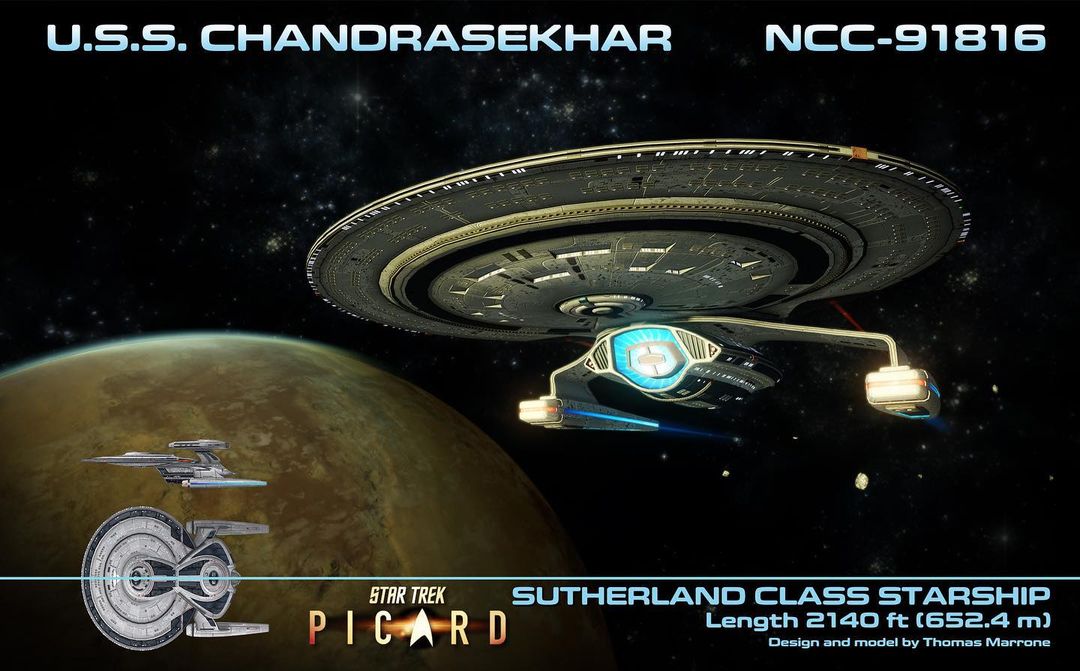 Scheda profilo della USS Chandrasekhar NCC-91816P37