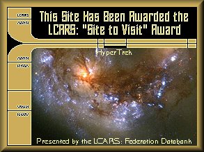 LCARS: Federation Databank's Site to Visit award