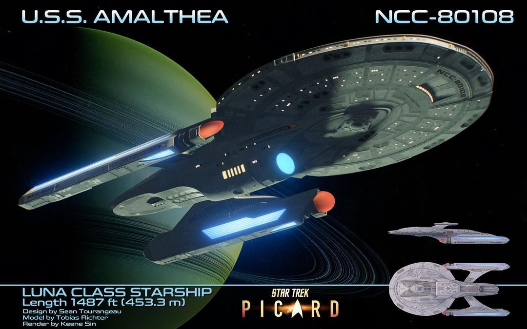 Scheda profilo della USS Amalthea NCC-80108P37