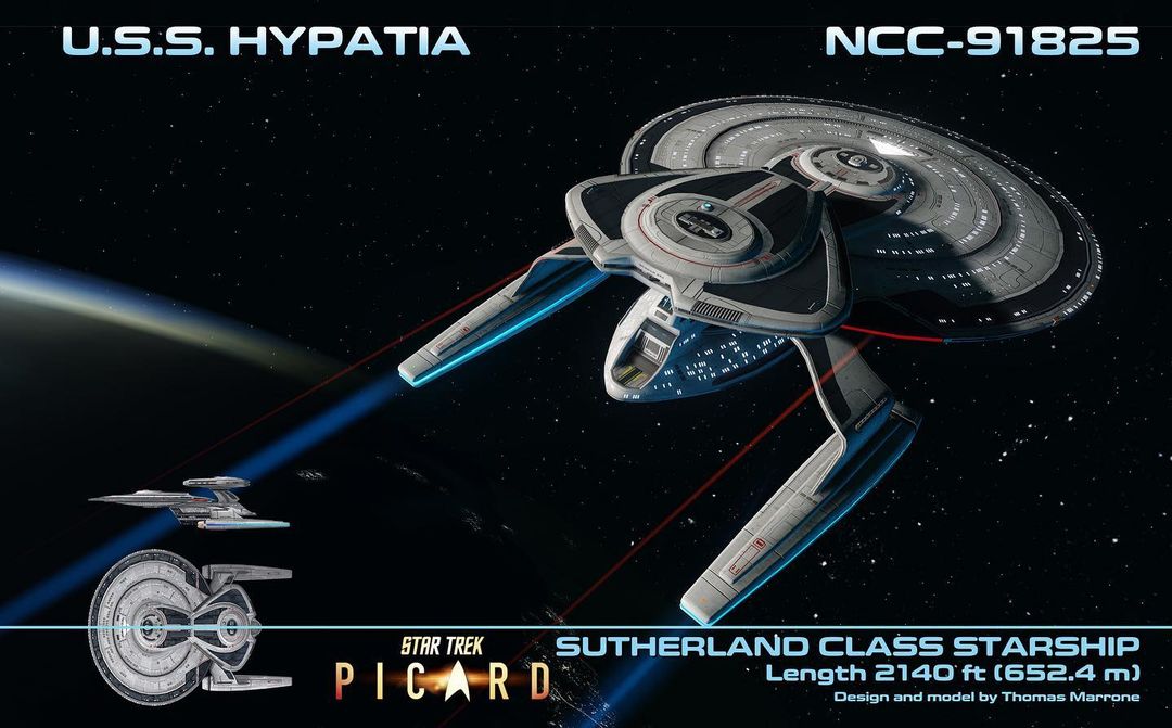 Scheda profilo della USS Hypatia NCC-91825P37