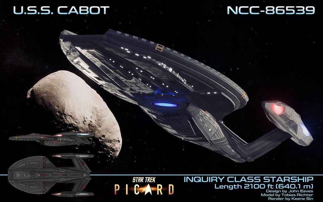Scheda profilo della USS Cabot NCC-86539P37