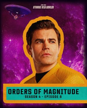 James Tiberius Kirk nell'immagine promozionale di Orders of Magnitude