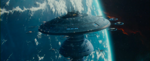 Il Museo della Flotta Stellare ospitato dall'Attracco spaziale terrestre, in orbita intorno ad Athan Prime nel 2401