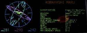 Dati della Kobayashi Maru