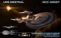 Scheda profilo della USS Mestral NCC-42026